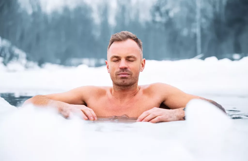Koud water dip